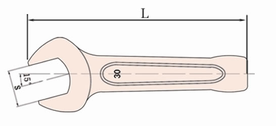 Clé à fourche à frapper 141
