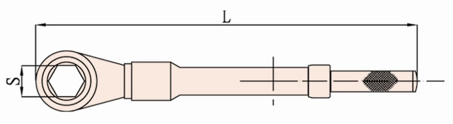 Clé à cliquet réglable 180B