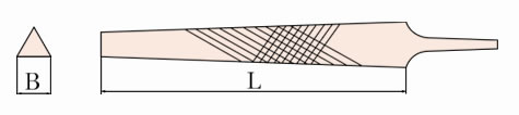 Lime triangulaire 221