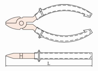 Pince coupante diagonale 248